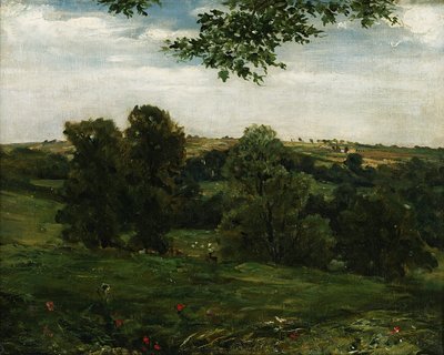 Aynhoe Park by Frederic Leighton